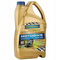 Sintetinis motociklų alyva RAVENOL Racing-4T 10W40, 4 l