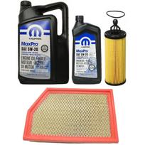 Variklio alyvos ir filtrų rinkinys MOPAR 5W20 6L, Jeep Cherokee 3.2 2014–2018