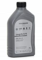 Variklio alyva VW 0W20 1L 508.00/509.00 LongLife IV, Volkswagen, Audi, Skoda, Seat