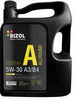 Variklio alyva Bizol 5W30 Allround A3/B4, 5 l, VW 502 00/505 00, API SN/CF