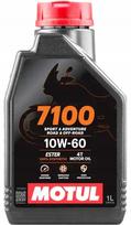 Motociklų alyva MOTUL 7100 10W60 4T, 1 l