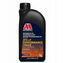 Sintetinis motociklų alyva MILLERS ZFS 4T Performance 10W-40, 1 l