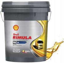 Variklio alyva SHELL RIMULA R6 M 10W40, 20 l, ACEA E6/E7, API CF