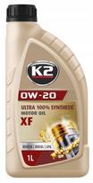 Variklio alyva K2 0W-20 XF 1L O0501E MEL