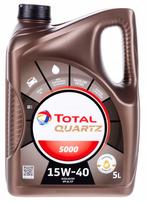 Variklio alyva TOTAL QUARTZ 5000 15W40, 5 l
