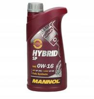 Variklio alyva MANNOL Hybrid SP 7920 0W-16, 1 l