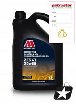 Variklio alyva MILLERS ZFS 4T 20W50, 4 l