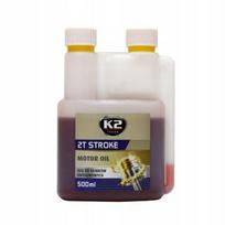 Variklio alyva K2 2T dvitakčiams varikliams, raudona, 500 ml