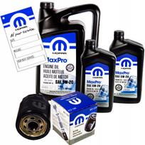 Variklio alyva ir filtras MOPAR 5W20, tinka Dodge Durango 5.7L 2016–2021