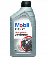 Pusiau sintetinė 2T variklių alyva MOBIL EXTRA, 1 l