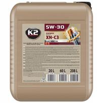 Variklio alyva K2 TEXAR 5W30 XN-C3, sintetinė, 20 l