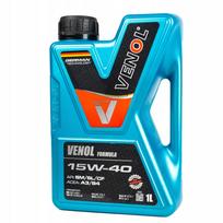 Variklio alyva VENOL 15W-40 1L, mineralinė, benzininiams ir dyzeliniams varikliams, API SM/CF
