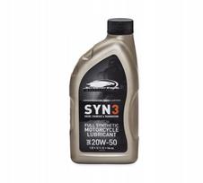 Sintetinis variklio tepalas Screamin Eagle SYN3 20W50 Harley motociklams