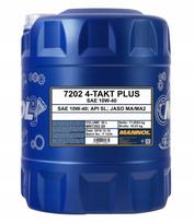 Variklinė alyva 4T Plus 10W40, 20 l (API SL, JASO MA/MA2)