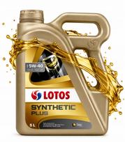 Variklio alyva LOTOS SYNTHETIC PLUS 5W40, 5 l, API SN/CF, ACEA A3/B4