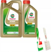 Variklio alyvos rinkinys Castrol Edge 5W-30 C3, 5 l + 1 l dovanų, su pakabuku