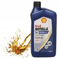 Variklio alyva Shell Rotella 5W40, 1 l, Chrysler dyzeliniams varikliams