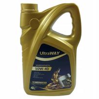 Variklio alyva ULTRAWAY, 10W40, pusiau sintetinė, 4 l