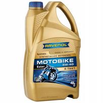 Sintetinis motociklų alyva RAVENOL Motobike 4T Ester 5W40, 4 l