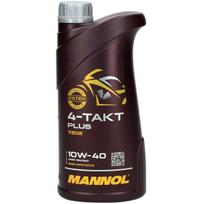 Motociklo variklio alyva MANNOL 4-Takt Plus 10W-40 7202, pusiau sintetinė, 1 l