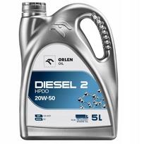 Variklio alyva ORLEN OIL DIESEL 2 HPDO CG-4 20W50, 5 l