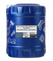 Variklio alyva MANNOL 4T Motorbike HD 20W50 10 l, V-Twin, MA2