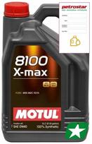 Variklio alyva MOTUL 8100 X-MAX 0W40, 5 l