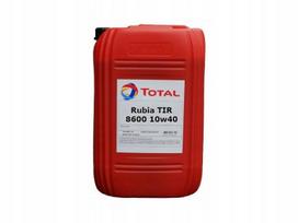 Variklio alyva TOTAL RUBIA TIR 8600 10W-40, 20 l
