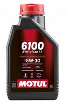 Variklio alyva MOTUL 5W30 1L 6100 SYN-CLEAN FE C2/C3/SP