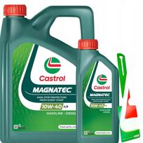 Variklinė alyva CASTROL MAGNATEC A/B 10W40 5L, benzininiams ir dyzeliniams varikliams, API SN, VW, MB, RN