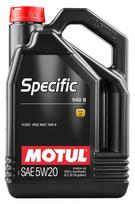 Variklio alyva MOTUL 5W20, 5 l, SPECIFIC 948B/925B, tinka 1.0 ECOBOOST