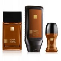 Kvepalų rinkinys Avon Black Suede: kvepalai, dušo gelis, antiperspirantas