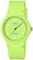 Vaikiškas laikrodis Casio LQ-24B, žalias, su dirželiu, ZIBI garantija, dėžutė