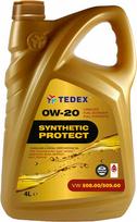 Variklio alyva Tedex Synthetic Protect 0W20, 4 l