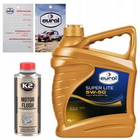 Variklio alyva Eurol Super Lite 5W50, 4 l, su plovikliu