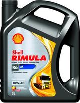 Variklio alyva SHELL Rimula R6M 10W-40, 5 l