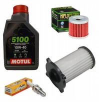 Alyvos ir oro filtro rinkinys Motul Suzuki GZ 125 Marauder motociklui