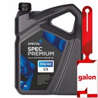 Variklinė alyva SPECOL Spec Premium C3 5W40, 4 l