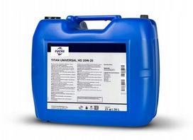 Variklio alyva FUCHS TITAN UNIVERSAL HD SAE 20W-20, 20 l, vokiška, su pakabuku