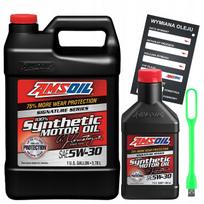 Variklio alyvos rinkinys AMSOIL Signature Series 5W-30 sintetinė, 4,73 l