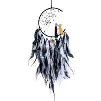 Handcrafts Moon Dream Catchers Natural Beauty Pinna for Home Decors X3UC balta