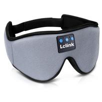 Bluetooth 5.4 3D stereo miego akių kaukė su ausinėmis gray