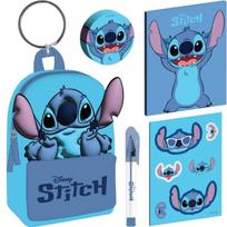 Pyramid International Disney Stitch mini kuprinės pakabukas su kanceliarinių priemonių rinkiniu, mėlynas