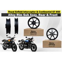 Royal Enfield  Alloy Rim Sub Assy. Rear & Front  Interceptor & GT 650