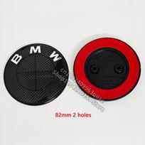 Carbon Fiber Black Logo Front Hood Emblem 82mm+Rear Badge 74mm+Wheel G36 Hub Cap 68mm/56mm+steering Wheel Sticker 45mm for All BMW
