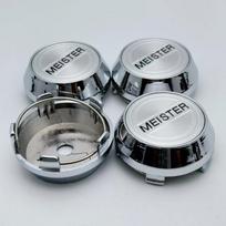 4pcs MEISTER Logo Emblem Car Wheel Center Caps 60mm 64mm 65mm 68mm 69mm Hub High Cap Car Accessories for W DNHFG5 Work Rim Hubcap Cover MEISTER Badge&68MM High Cap