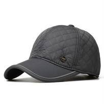 Northwood žieminės beisbolo kepurės vyrams su ausų apsauga, šiltos tėčio kepurės, lauko vyriškos trucker kepurės 56-60 cm pilka