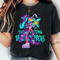 Jax The Amazing Digital Circus Tshirt, TADC Fan Gift, Circus Characters Shirts, Jax Circus shirts, Anime Tshirts, Gift Birthday for Boy Girl 120 blue