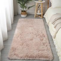 Bedside Carpet, Suitable For Living Room, Bedside, Study Room, Soft Plush One Size chaki