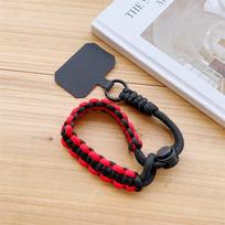 Durable Sport Phone Charm Wrist Strap Anti-Lost Unisex Adjustable Short Woven Sturdy Lanyard Travel Anti-Theft Anti-robbery Rope Other gray